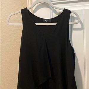 Black Sleeveless Top